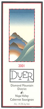 Dyer Vineyard - Diamond Mountain, Napa Valley